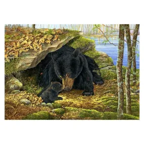 Bear DIY  5D Round Diamond Painting 40x30cm