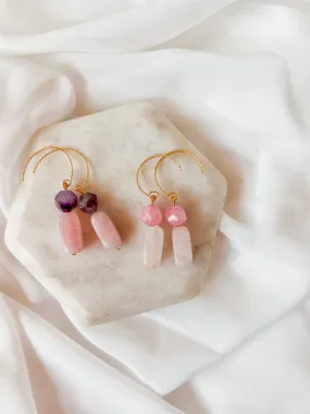 Doll | Rose Quartz Earrings