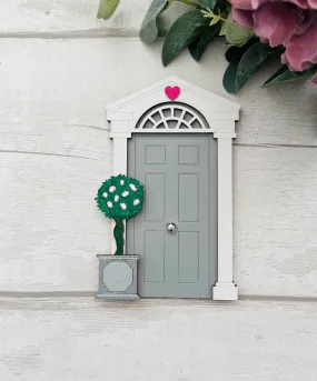 Grey Georgian Style Fairy Door