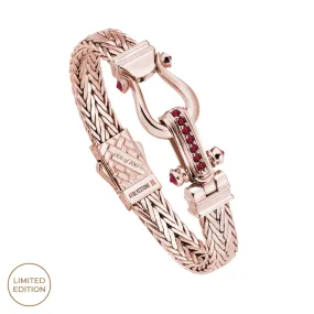 Iconic Ruby Woven Bangle