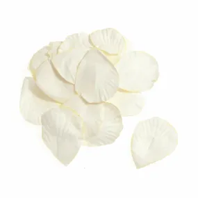 Ivory Bio Paper Rose Petals - 3 x 4cm (Pack of 200)