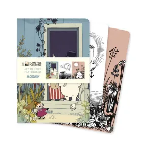 Moomin Set of 3 Midi Notebooks