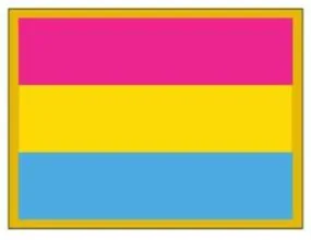 ''Pansexual'' Pride Flag -Lapel Pin