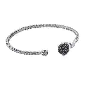 Terra Cuff Bracelet - Silver